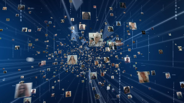 全球网络。螺纹连接图片下载