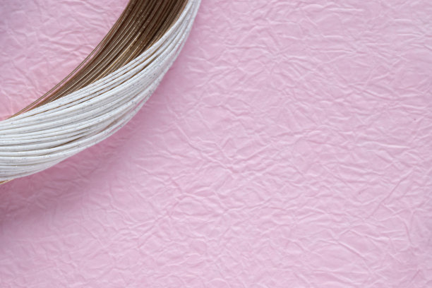 washi和mizuhiki花环设计图片下载