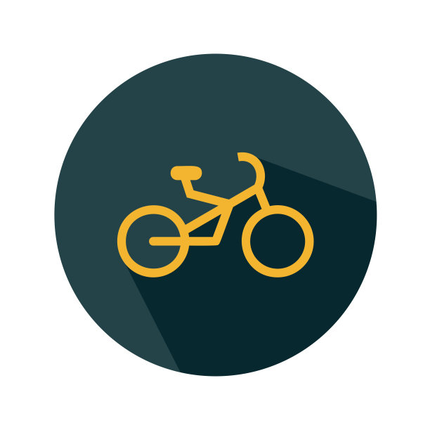 自行车图标矢量-自行车标志图片下载
