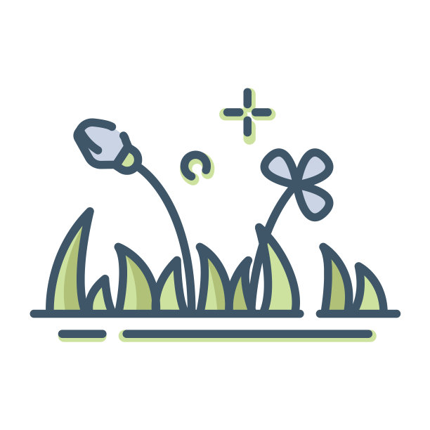 草坪护理向量图片下载