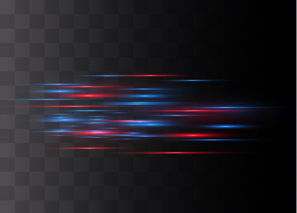 红色水平眩光图片下载