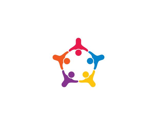 团队合作矢量图标图片下载