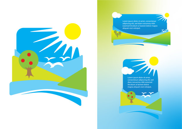 夏天的主题背景图片下载