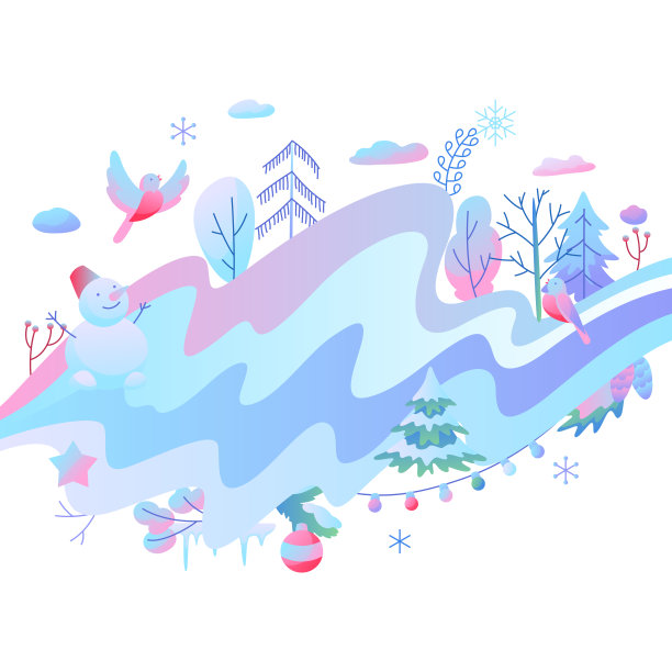 背景与冬季项目。图片下载