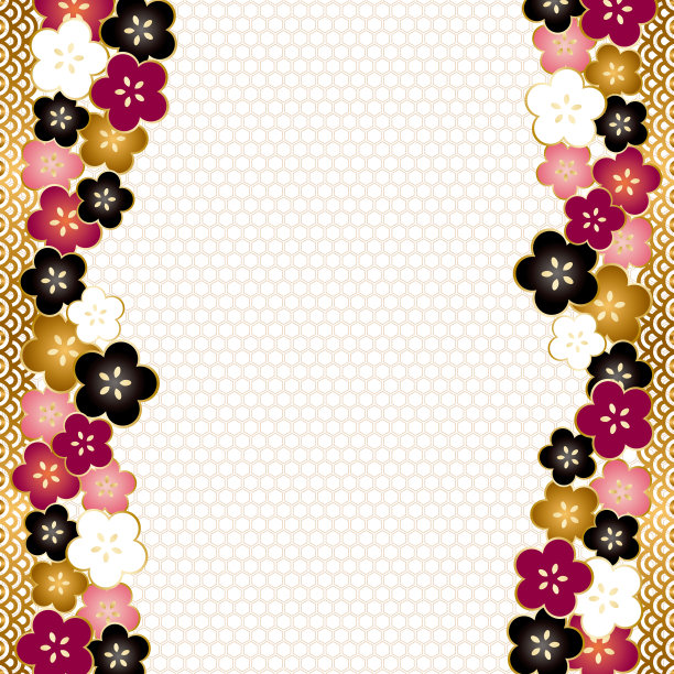 日本图案的背景插图图片下载