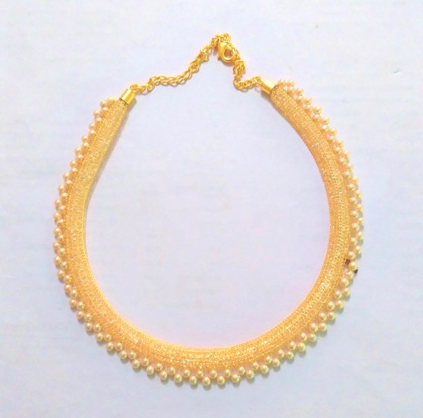 金珍珠项链图片下载