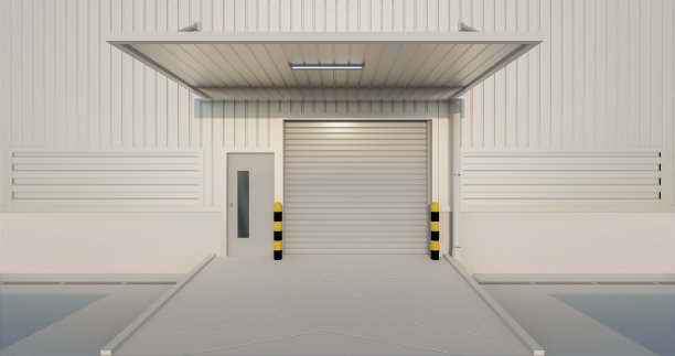 百叶窗的工厂图片下载