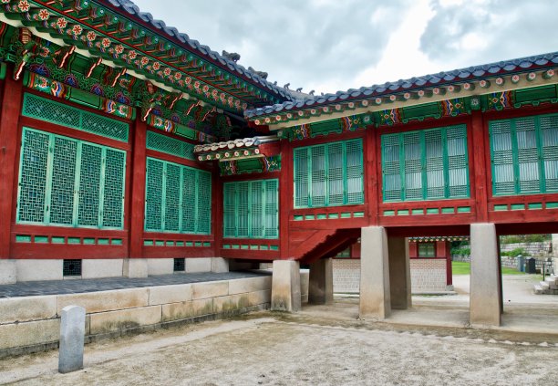 韩国传统宫殿昌德宫图片下载