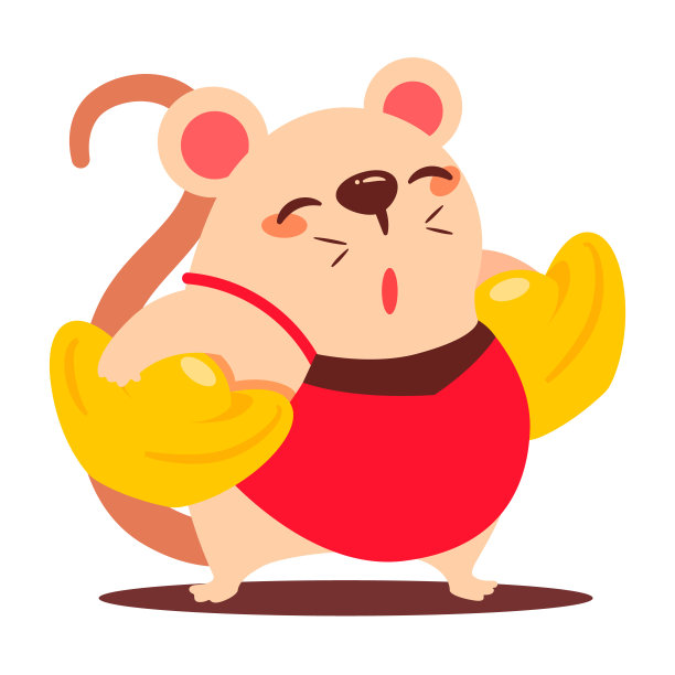 鼠年图片素材ID：345015792