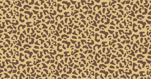 豹纹或美洲豹印花无缝图案，纹理时尚印花，抽象的狩猎背景的织物，纺织品。效果大热带野猫毛皮，斑点程式化。野生猫科动物印花，游猎图片下载