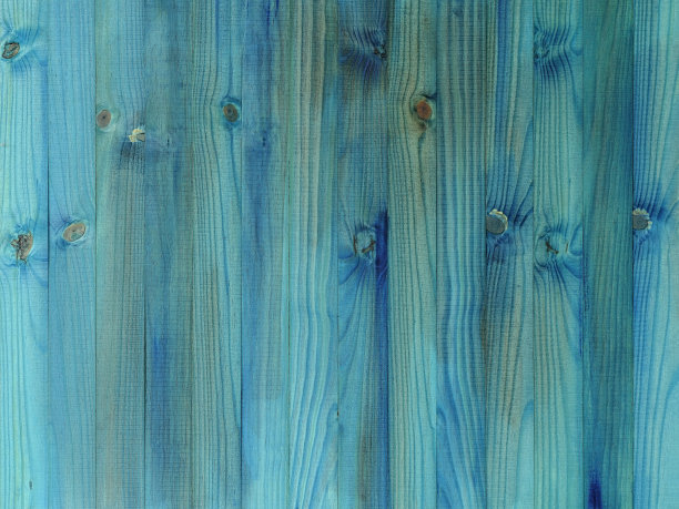 风化，蓝色和绿松石色木面板抽象背景。图片下载