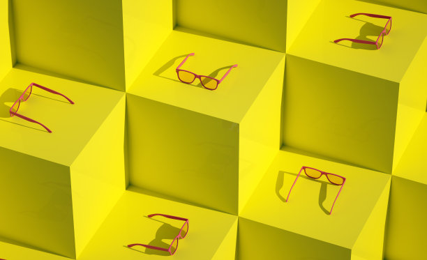 3d立方体模式渲染新鲜图片下载