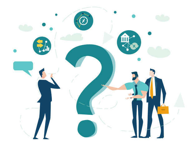 时间的问题。商务人士讨论、思考并试图找到解决方案。经营理念的信息。素材图片