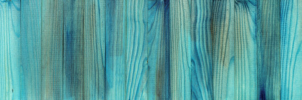 风化，蓝色和绿松石色木面板抽象背景。图片下载