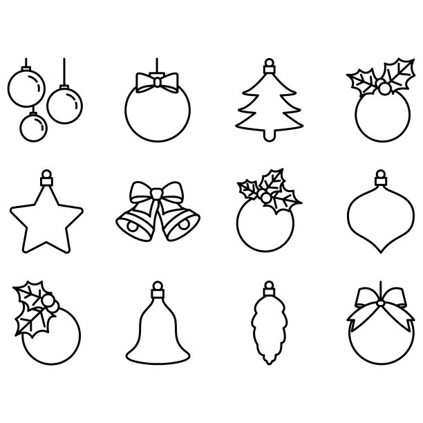 圣诞球图标图片下载