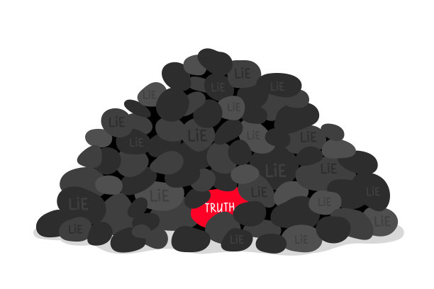 真理或谎言概念图标图片下载