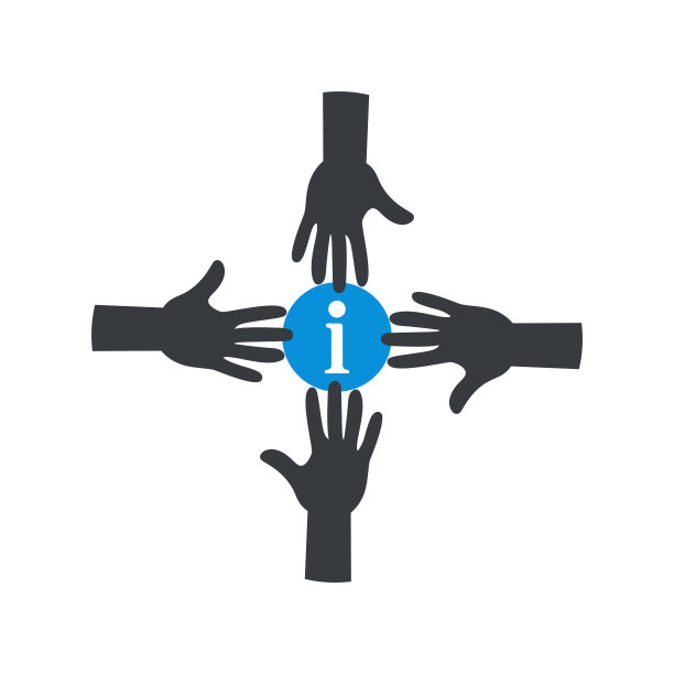 团队合作精神。团队合作图标与信息标志，关于，常见问题，帮助，提示符号图片下载