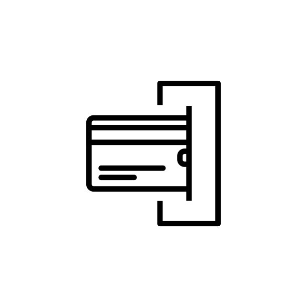 将信用卡插入ATM机图片下载