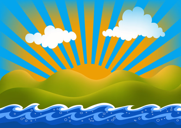 早上好阳光图片下载