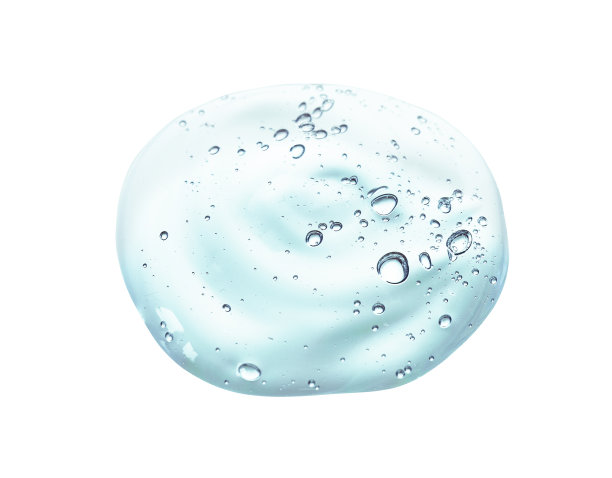 液体凝胶或血清在显微镜屏幕孤立的背景图片下载