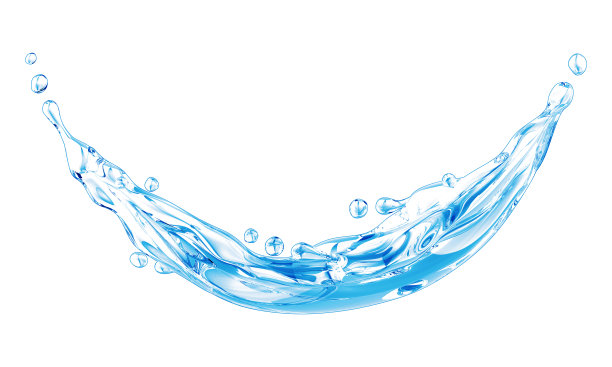 水花元素标志风格图片下载