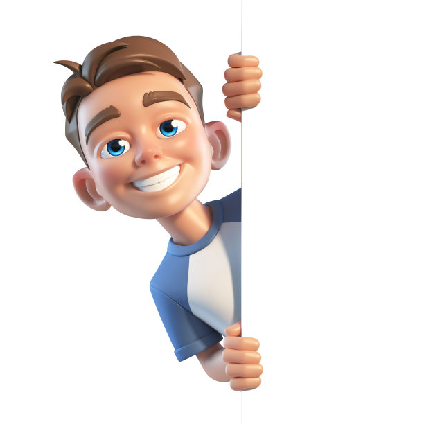 年轻的男孩拿着空白的黑板，学校的孩子后面的白色海报与复制空间图片下载