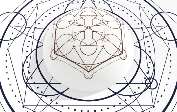 神秘的神秘象征。图片下载