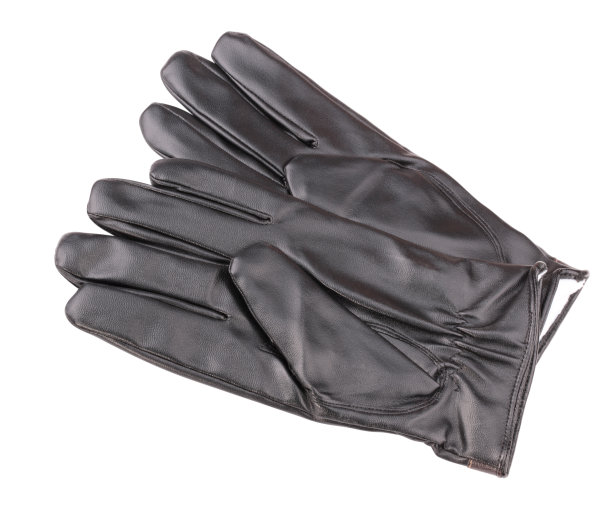 皮手套孤立图片下载