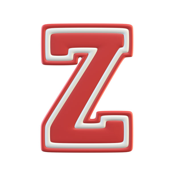 经典风格运动队字体，字母Z图片下载