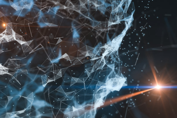 人的头部由技术线组成，具有人工智能的概念，3D渲染。图片下载