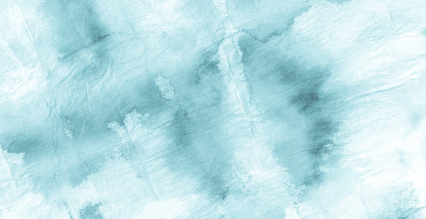 蓝色水彩画。扎染水彩画艺术。抽象的纹理背景。绿松石色的装饰纸。时髦的水彩画。绿松石扎染湿洗。图片下载