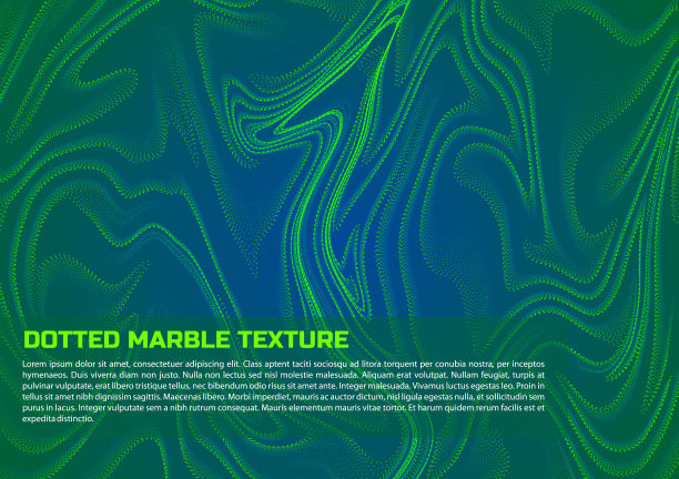 向量抽象点大理石彩色纹理背景在绿色和蓝色图片下载