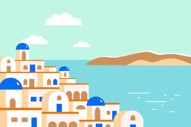 圣托里尼岛岛旅游图片下载