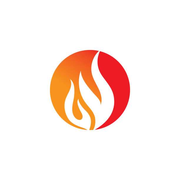 火焰火焰矢量插图设计模板图片下载