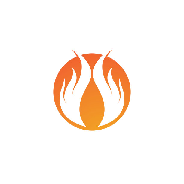 火焰火焰矢量插图设计模板图片下载