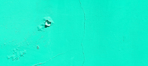 破旧的薄荷墙。绘制纹理背景在时尚的绿松石色。横幅。时尚的绿色和绿松石色。图片下载