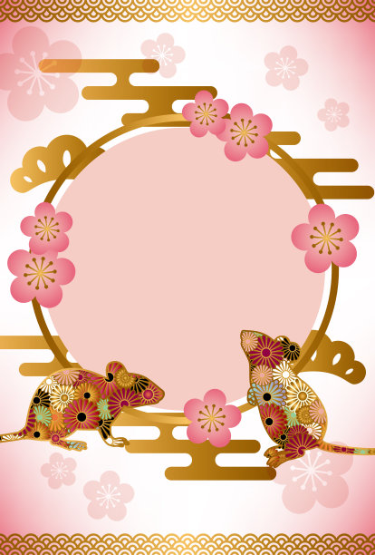 老鼠的背景插图图片下载