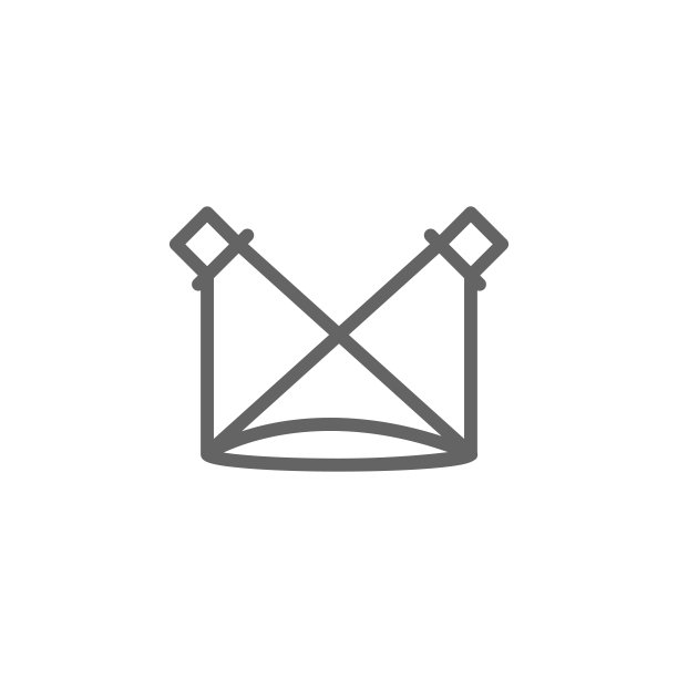 聚光灯,剧院图标。剧场图标元素。细线图标图片下载