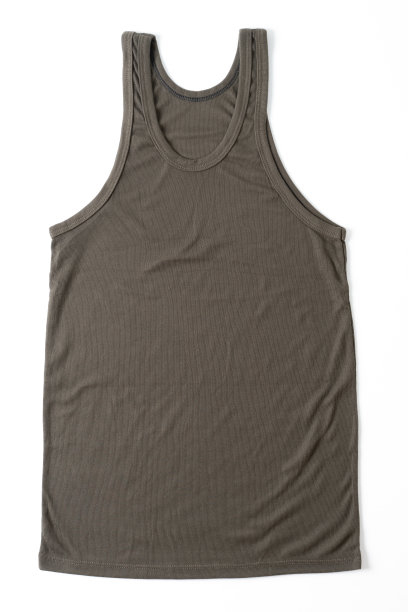 背景上孤立的绿色汗衫图片下载