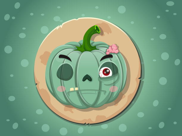 僵尸南瓜图标图片下载