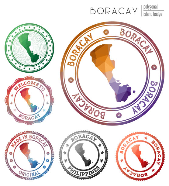 长滩岛徽章。图片下载