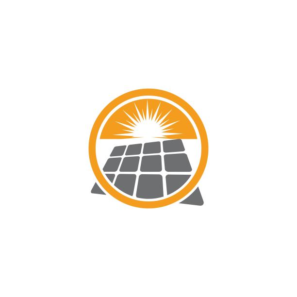 太阳能图标矢量插图设计图片下载