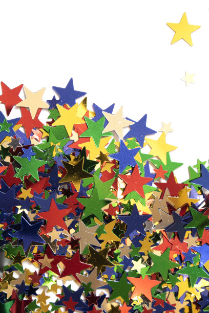 闪闪发光的星星接近背景图片下载