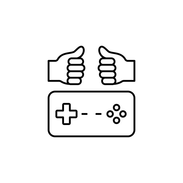 准备，玩家，游戏图标。简单的细线，轮廓向量的电子竞技图标的用户界面和用户体验，网站或移动应用程序图片下载