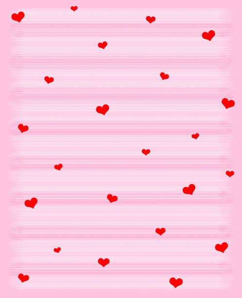 粉色和甜蜜的心背景图片下载