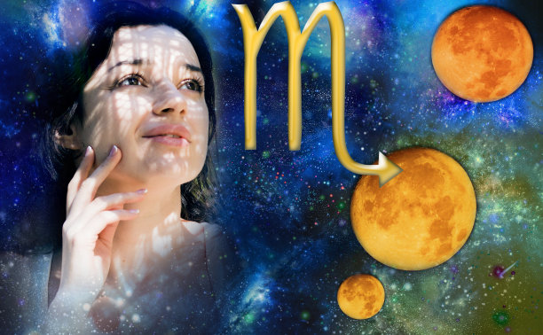 女人看星座符号的星座天蝎座图片下载