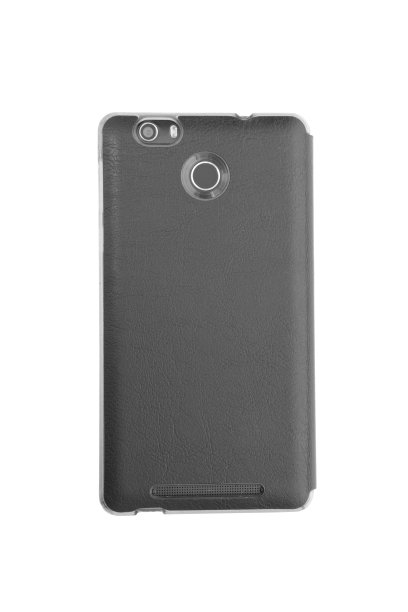 智能手机摄像头指纹，白色背景上的皮革纹理图片下载