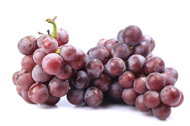葡萄孤立在白色背景上图片下载