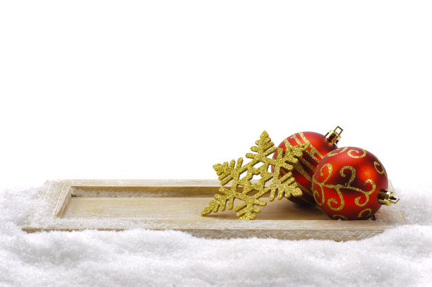 市场上浪漫的圣诞装饰图片下载