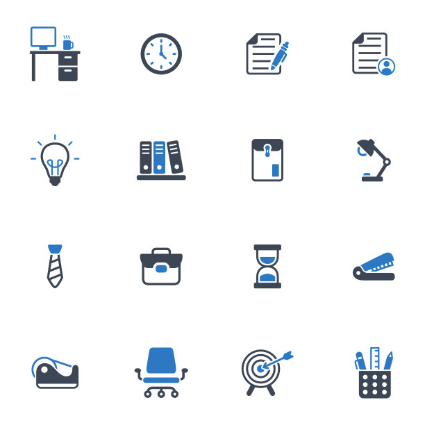 办公室的图标图片下载